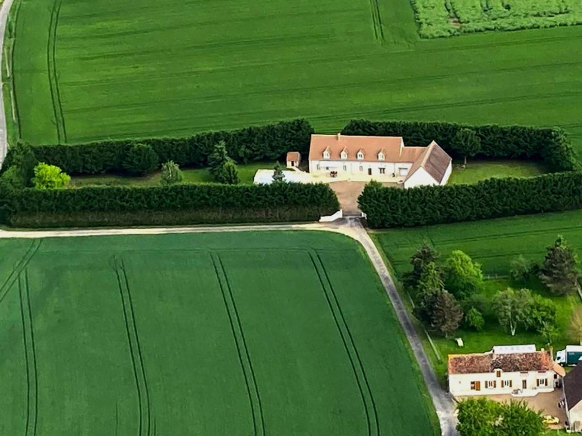 Bois De Crane Vila Landes-le-Gaulois Exterior foto