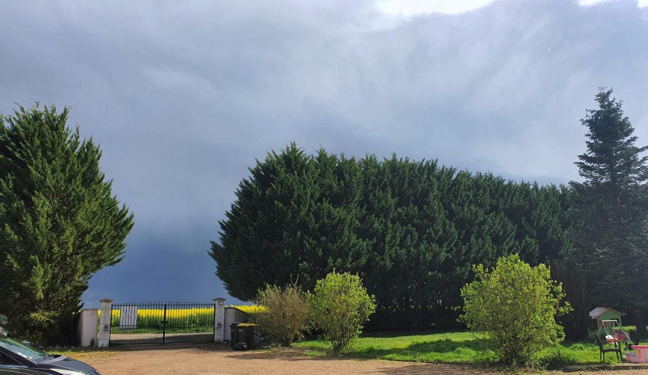 Bois De Crane Vila Landes-le-Gaulois Exterior foto